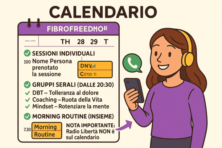 📅 Calendario FibroFreedom®: come leggerlo (così non ti perdi nulla)