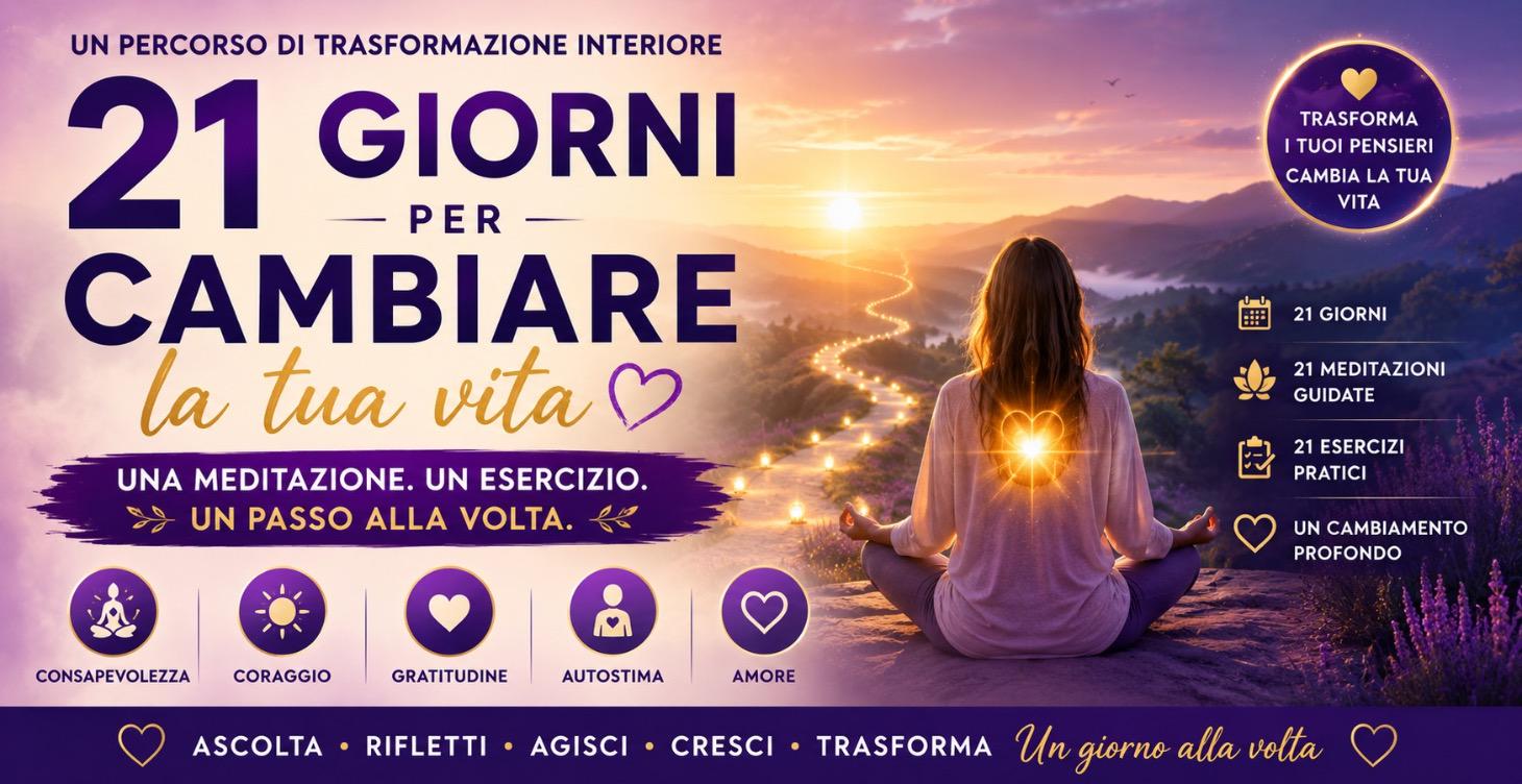 🦋 21 Giorni per Cambiare la Tua Vita