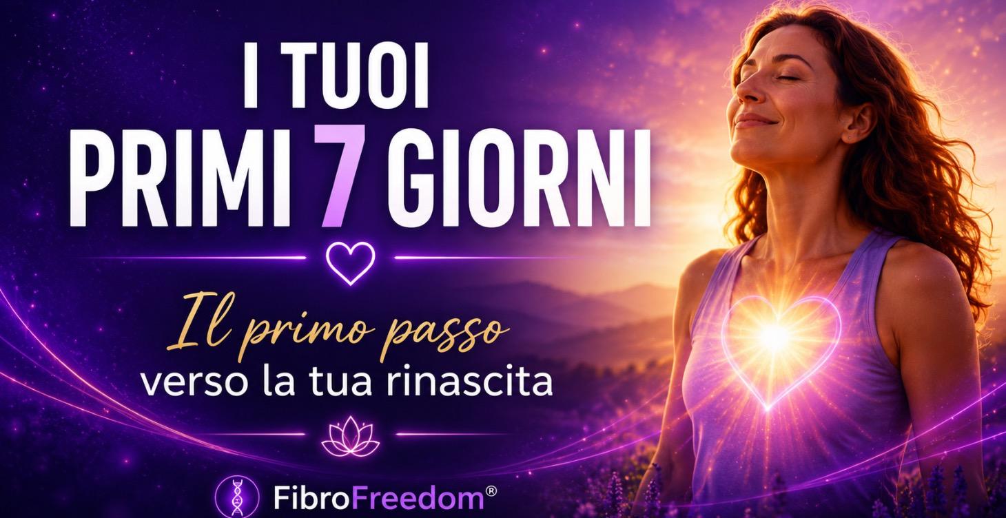 I tuoi primi 7 giorni per iniziare a stare meglio