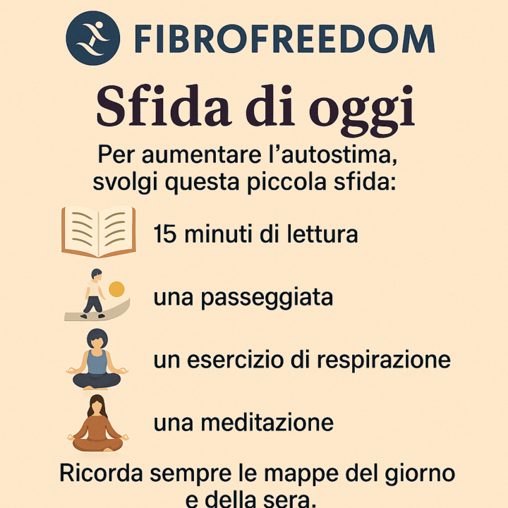 💜 Sfida del giorno – Allenati all’autostima