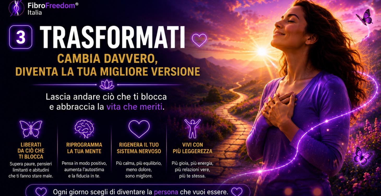3️⃣ TRASFORMATI – cambia davvero 🦋