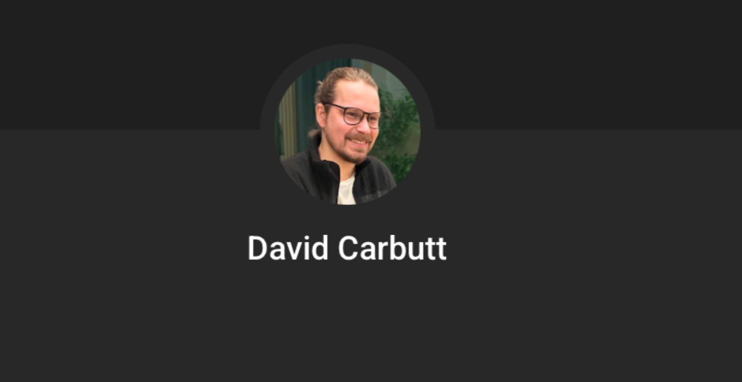 David Carbutt Channel - Deep Dive