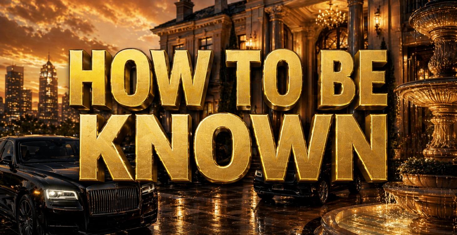 How to be known