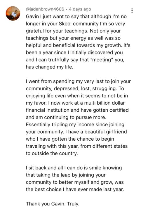 Amazing Success Story