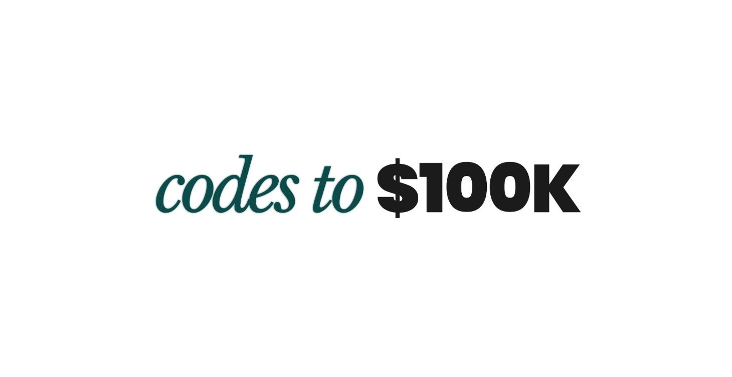 Start Here: Codes To $100k