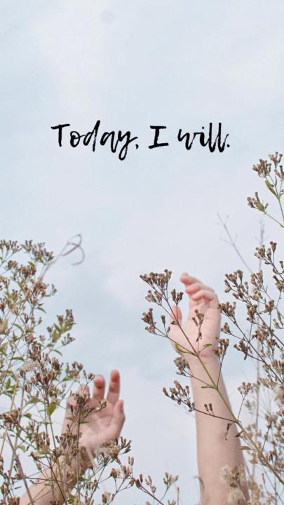 Today I will!