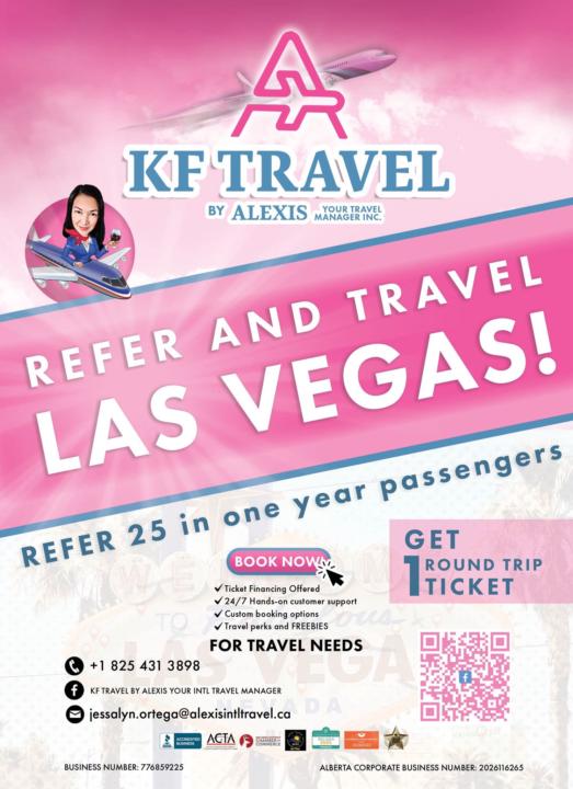 Refer and Travel to Las Vegas