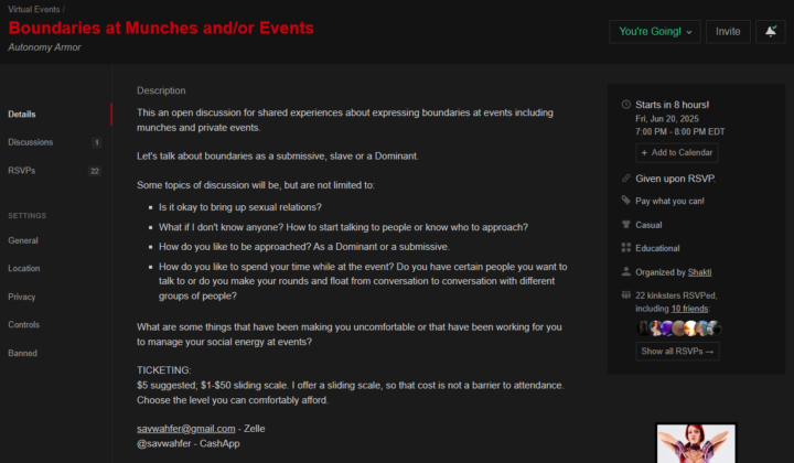 Event Funneling into my Community