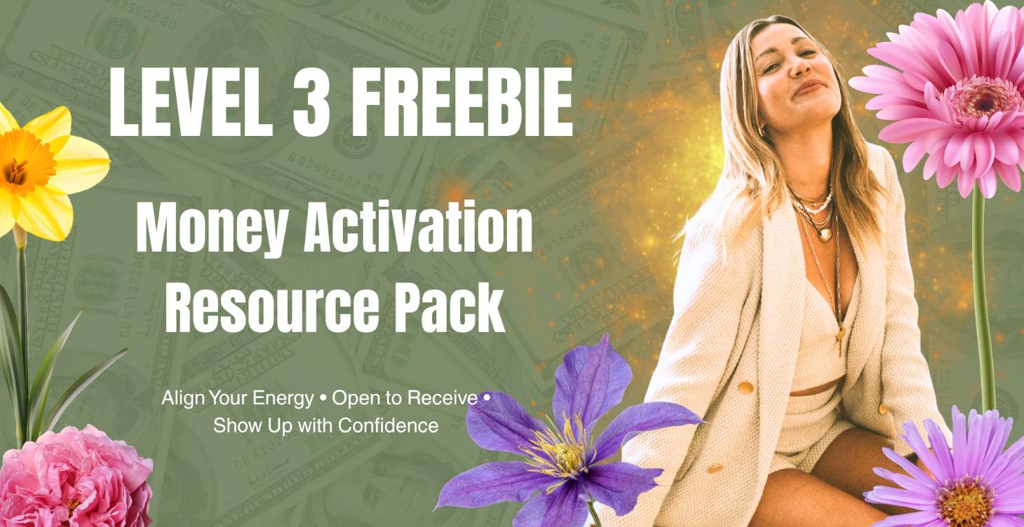 Level 3 Freebie: Money Activation Resource Pack