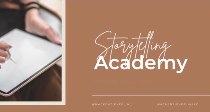 Storytelling Academy: Spring
