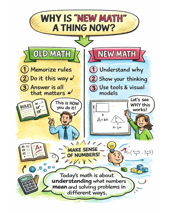 Why is new math a thing now ? 
