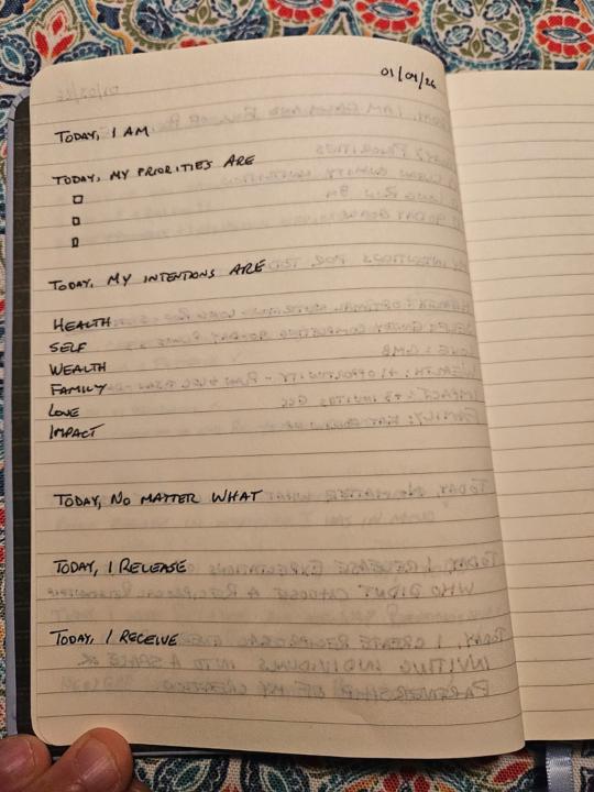 Daily Journal Practice