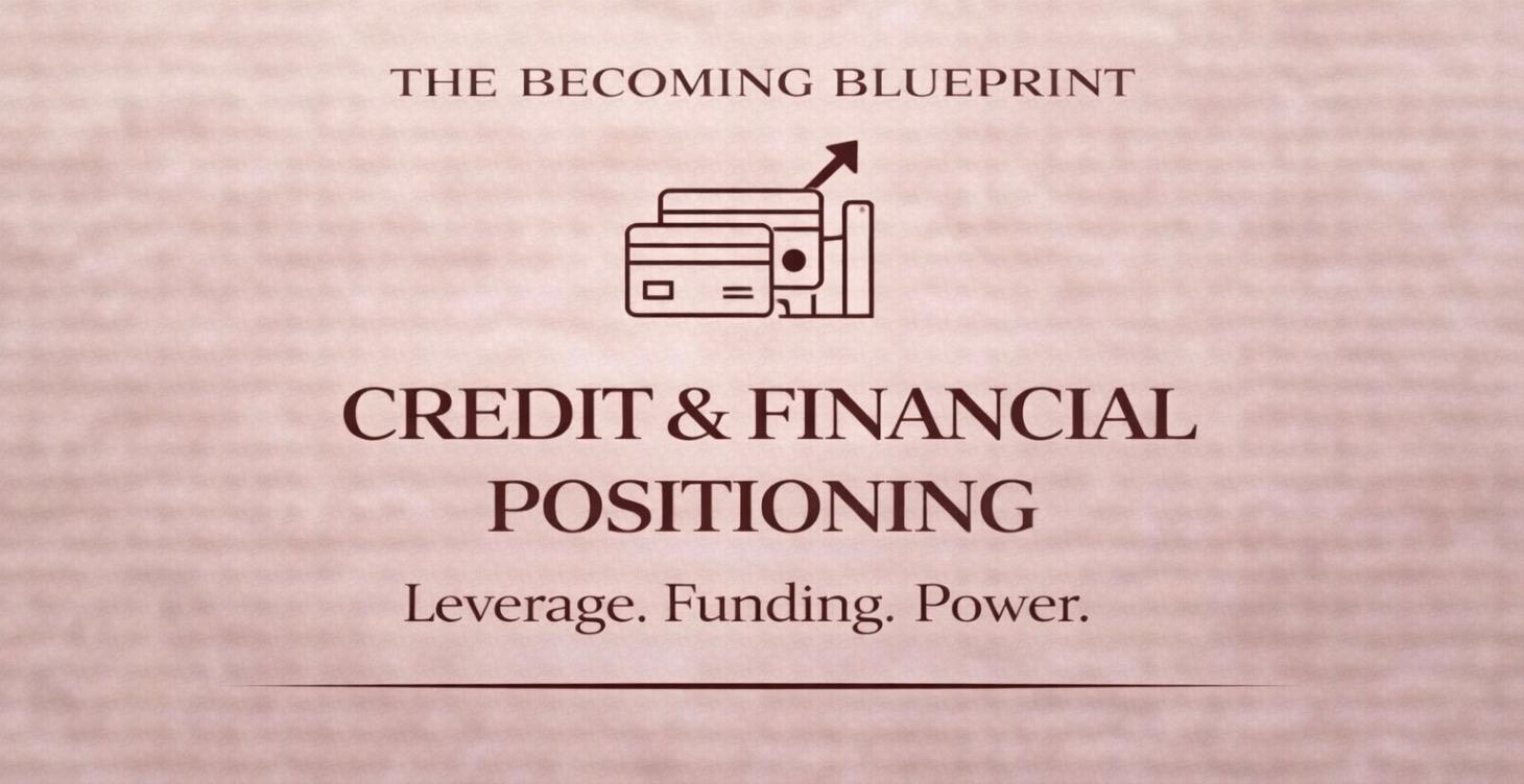 Credit Repair & Financial Positioning