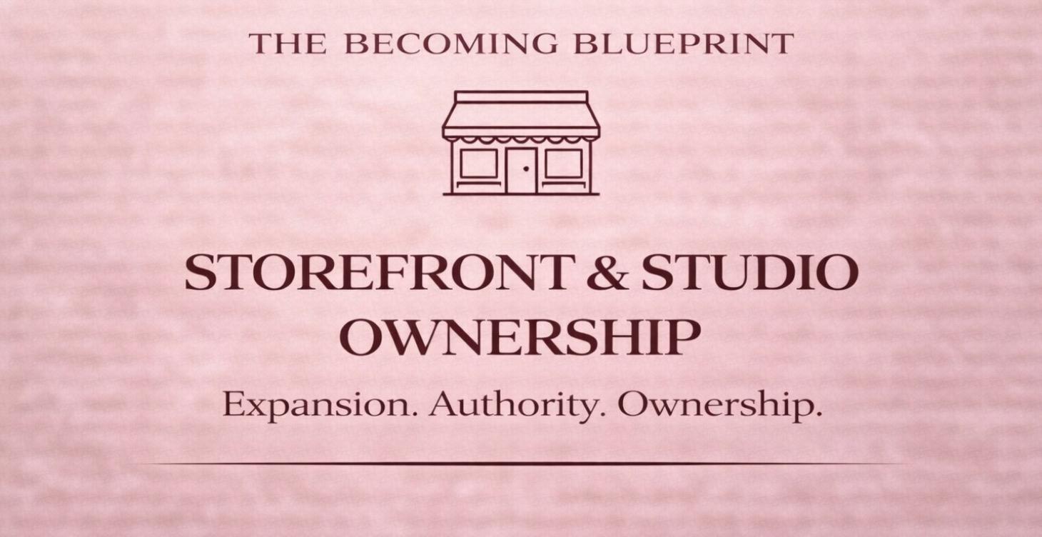 Storefront & Studio Ownership
