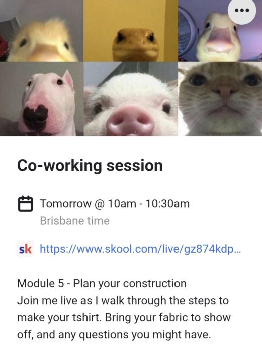Join me LIVE