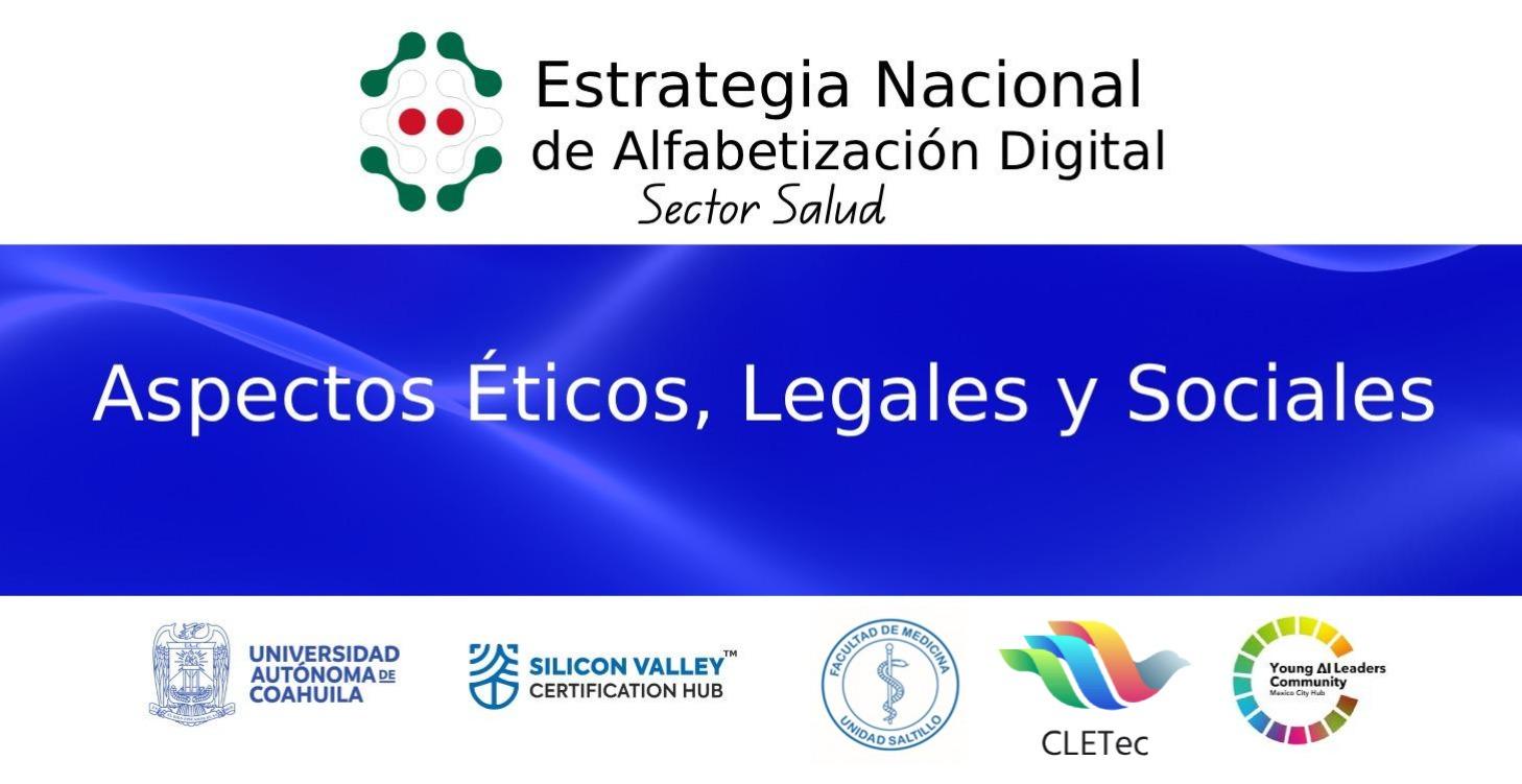 Aspectos Éticos, Legales y Sociales