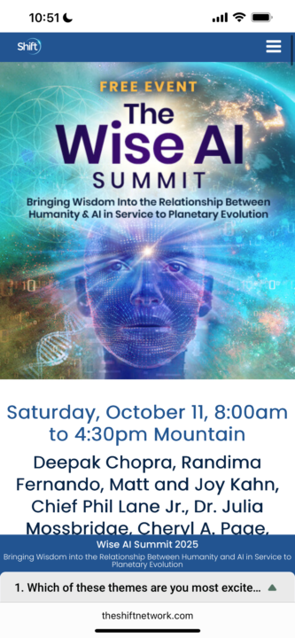 Wise Ai Summit - Free online event 10/11