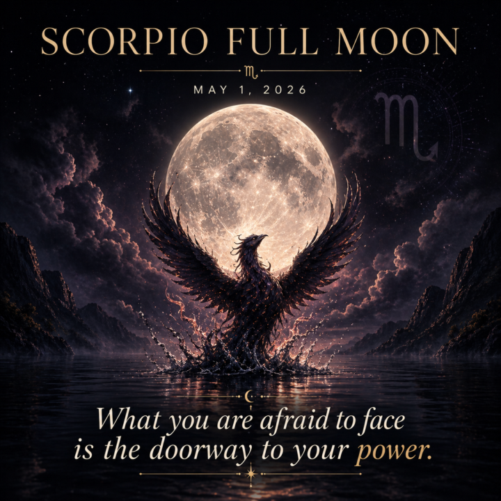 🌕 🦂Scorpio Full Moon - May 1st