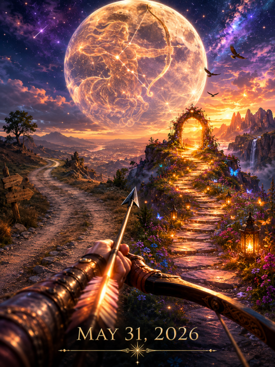 🌕 Sagittarius Full Moon - 5 Ai Prompts