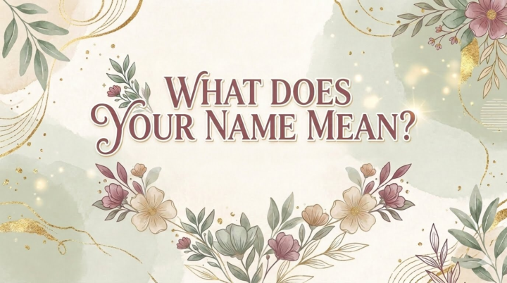 What Does Your Name Mean
