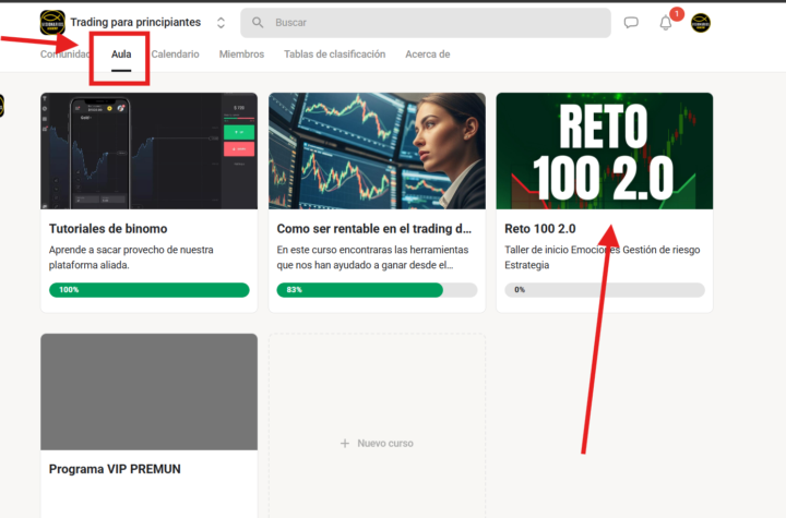 Grabacion RETO 100 2.0 lista
