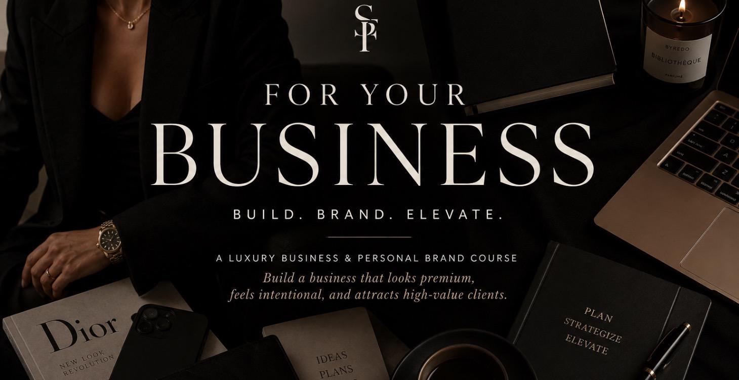 FOR YOUR BUSINESS (COMING SOON)