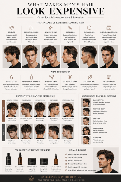 MOST MEN DON’T LOOK BAD.  THEY LOOK UNPOLISHED.