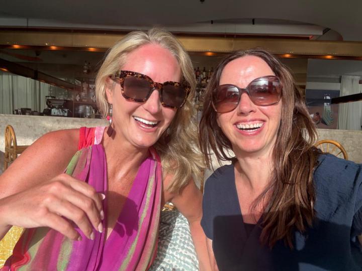 Catching up with friends in Dubai! 