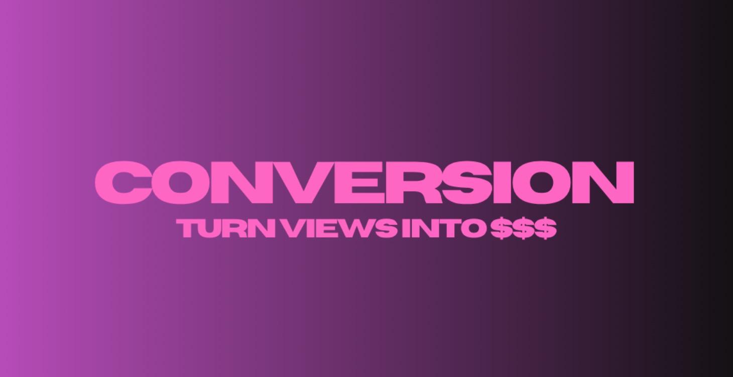 TURN YOUR VIEWS INTO $$