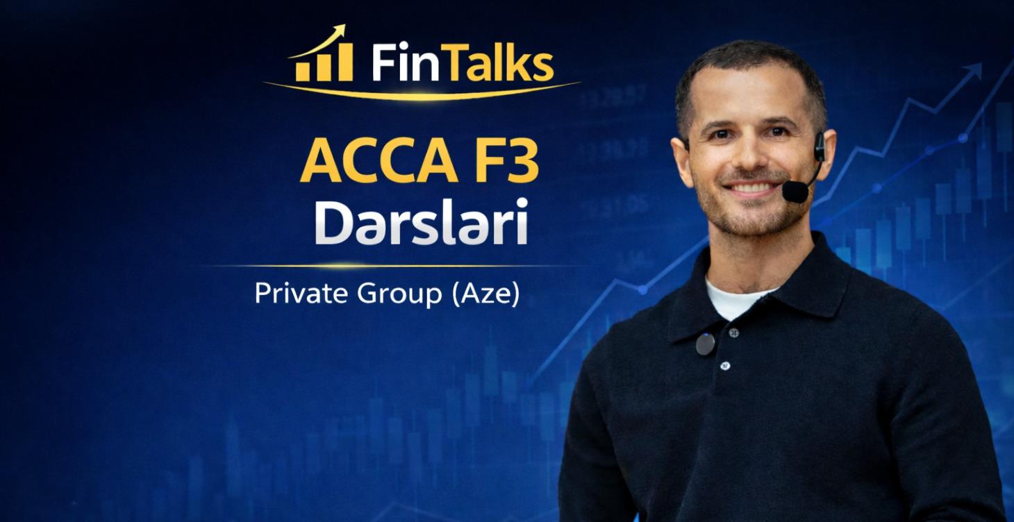 ACCA F3 Dərsləri: 134 Azn