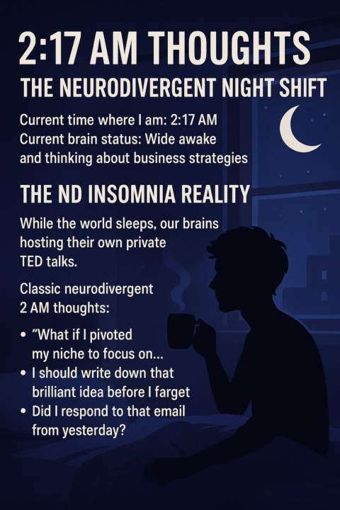2:17 AM Thoughts: The Neurodivergent Night Shift
