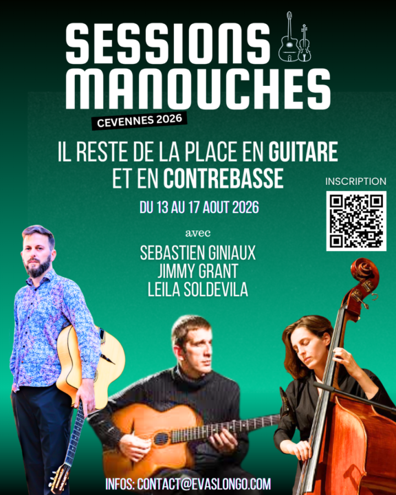 Sessions Manouches-Cevennes, France