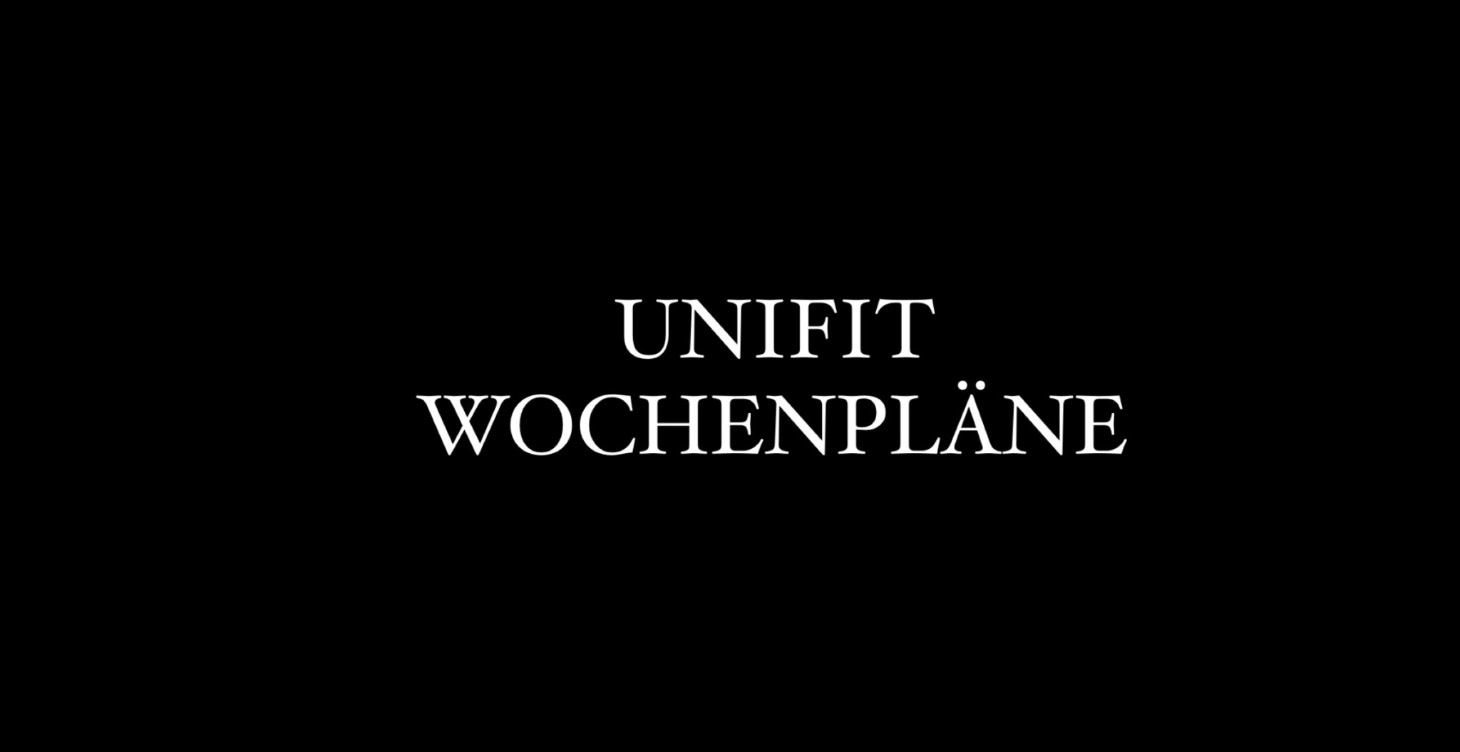 Wochenpläne