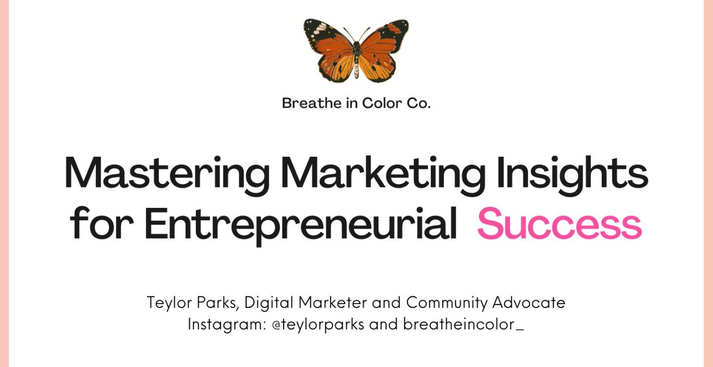 Mastering Marketing Insights