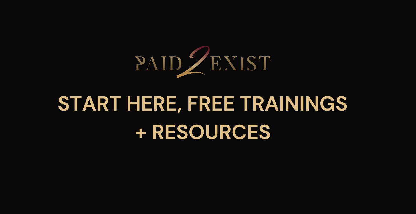 Welcome, Free Trainings + Resources