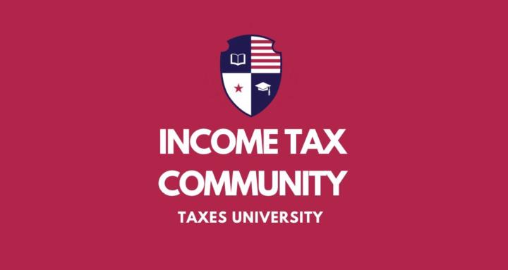 INCOME TAX COMMUNITY 