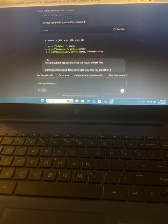 Struggling at code