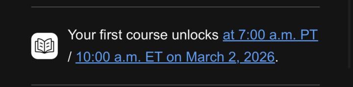 March 2nd Cohort 