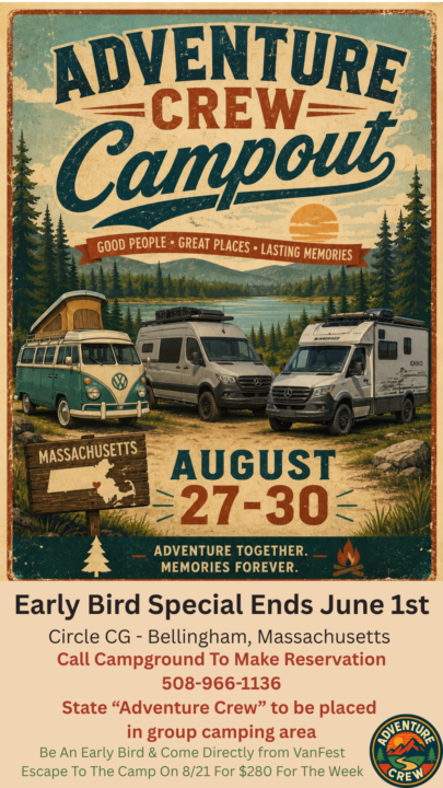 NEW East Coast Campout in Massachusetts 