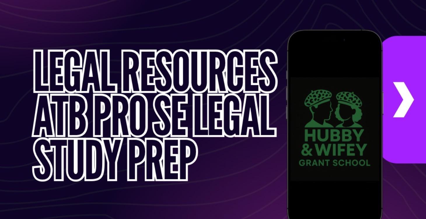 Legal Resources : Above The Bar Pro Se Legal Study