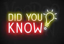 Did you know?