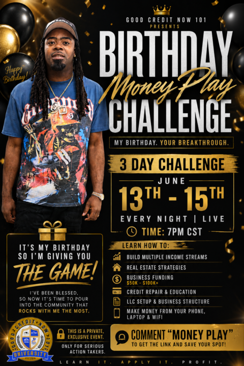 🎉 My Birthday Gift Back to the Community: The Money Play Challenge