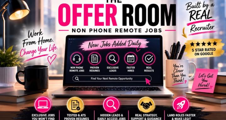 The Offer Room: Jobs + Resumes