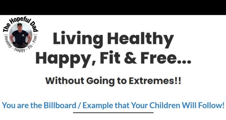 Living Healthy-Happy-Fit-Free
