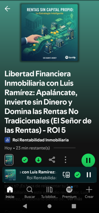 Libertad Financiera Inmobiliaria con Luis Ramírez: Apaláncate, Invierte sin Dinero y Domina las Rentas No Tradicionales (El Señor de las Rentas) - ROI 5