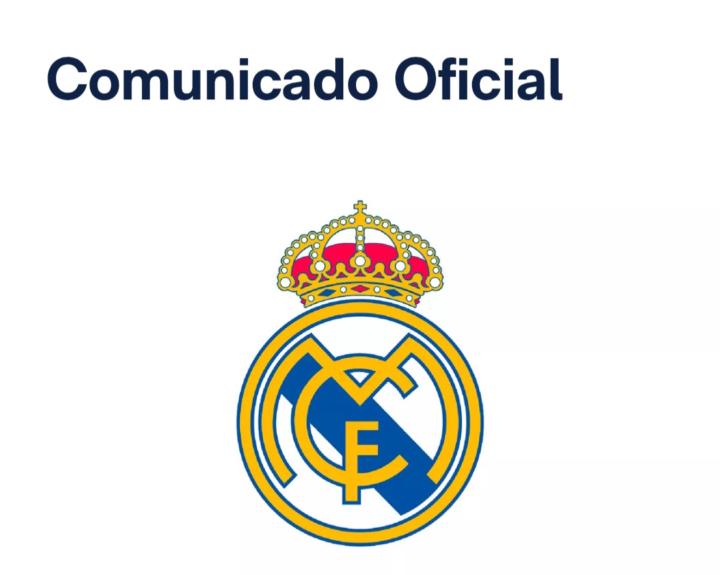 COMUNICADO OFICIAL R.MADRID 🚨
