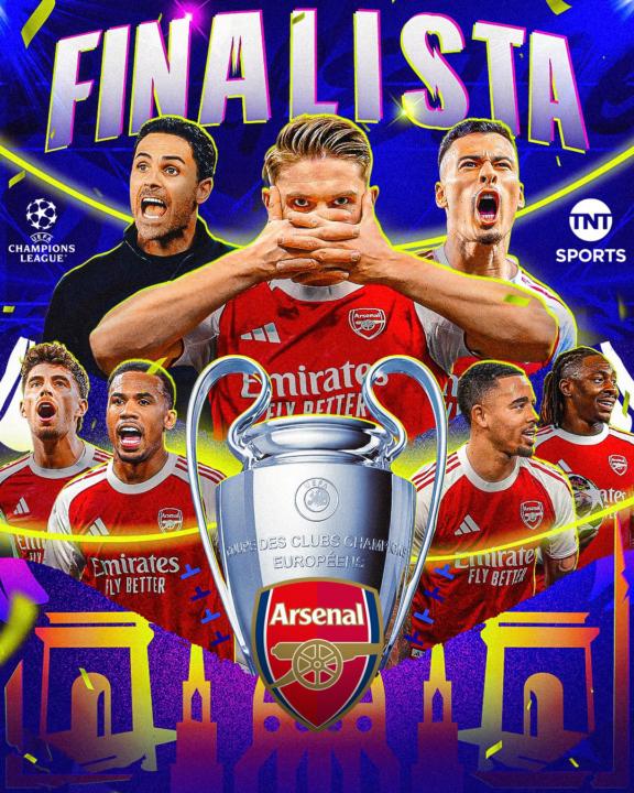 ARSENAL PRIMER FINALISTA DE LA CHAMPIONS LEAGUE