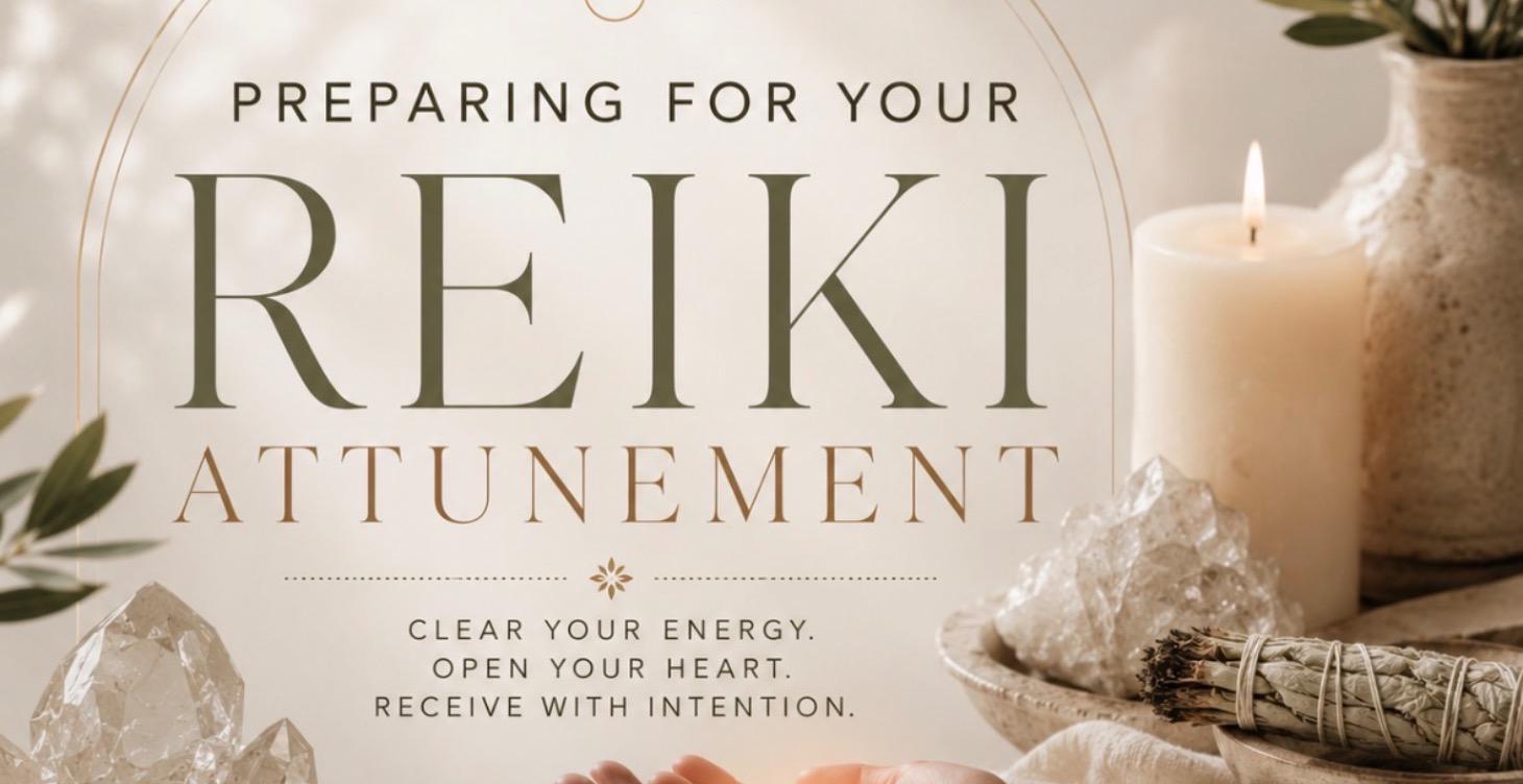 Preparing for your Reiki Attunement