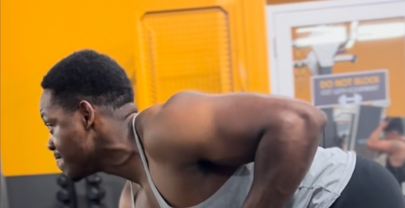 Chest , back ,arms and legs split