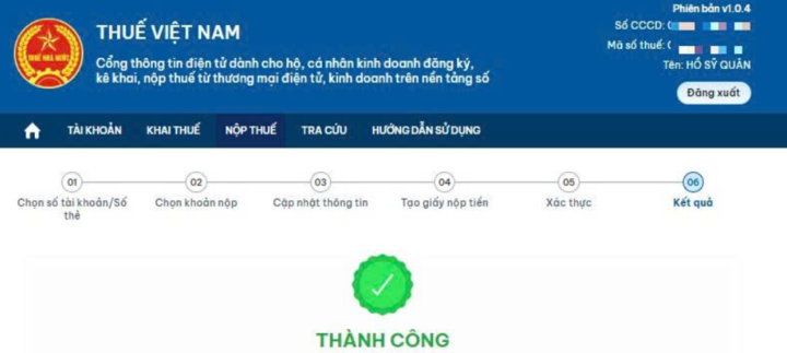 THUẾ VIỆT NAM